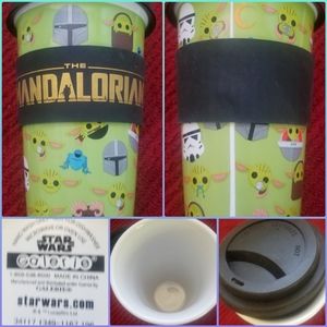 EXCELLENT PRE-OWNED CONDITION MANDALORIAN COFFEE CUP
